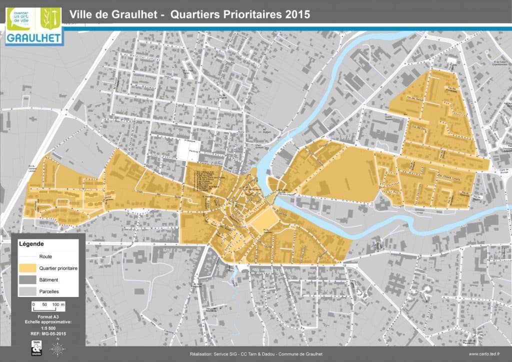 Carte quartier prioritaire